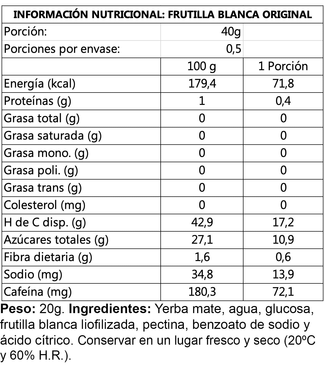 Wildmate Original Frutilla Blanca