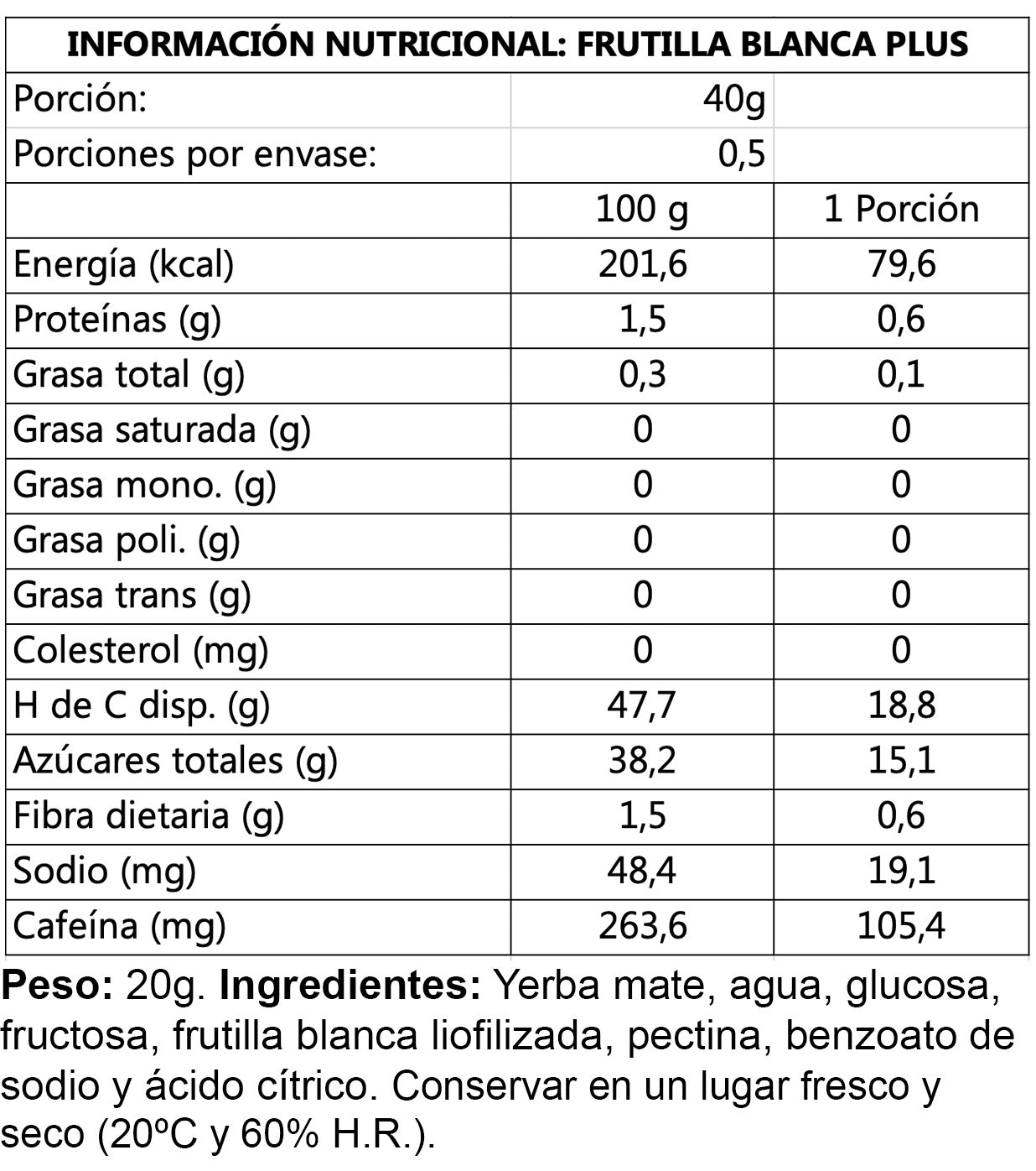 Wildmate Plus Frutilla Blanca