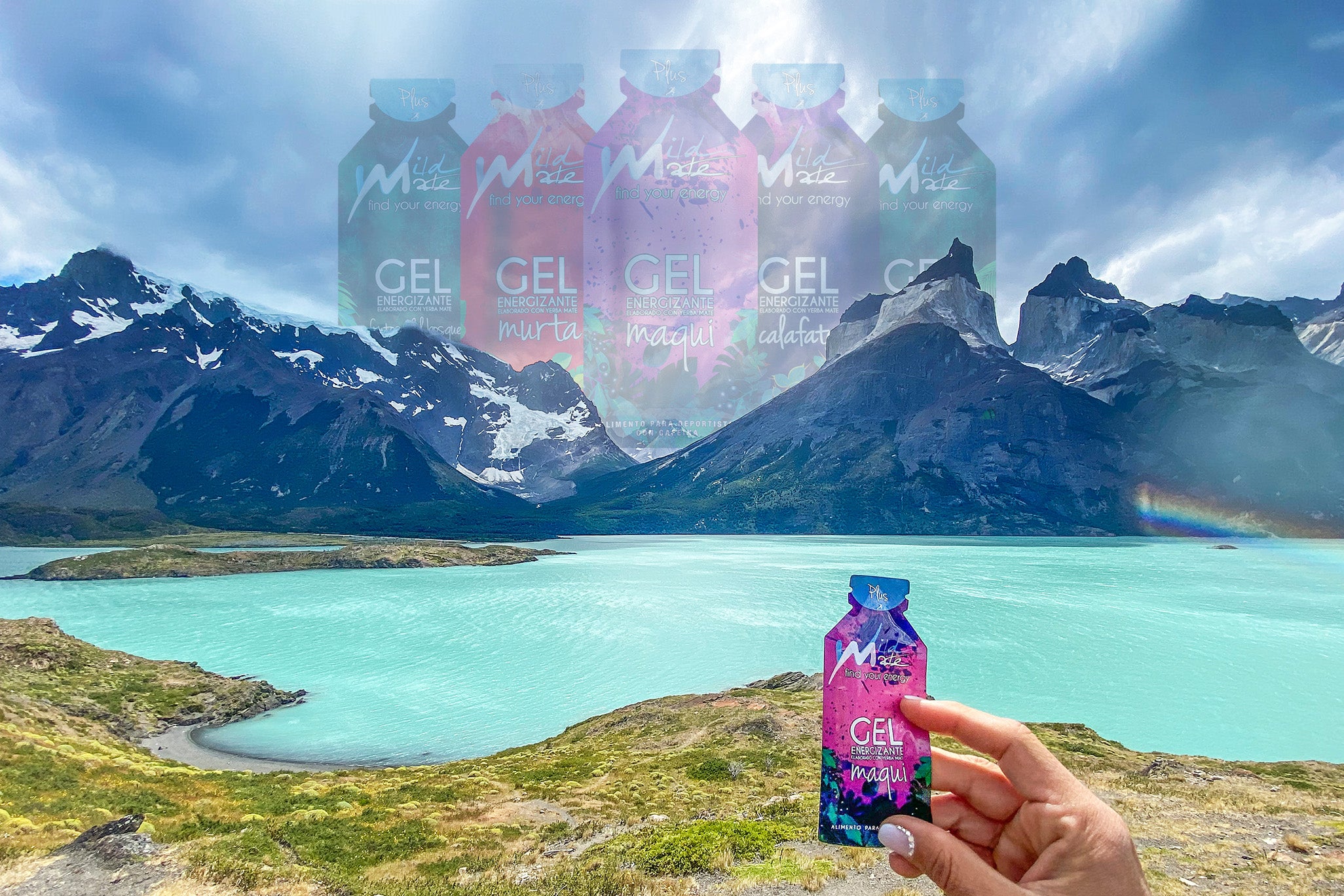 Gel Energético Deportivo Wildmate Murta Original