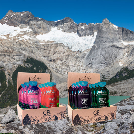 Caja Gel energético Wildmate Plus Prime Maqui-Murta-Calafate-Frutos