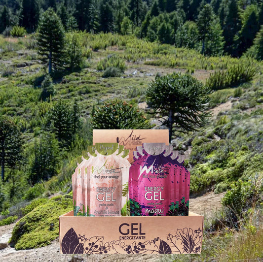 Caja Gel energético Wildmate Original Pack: Frutilla Blanca-Maqui