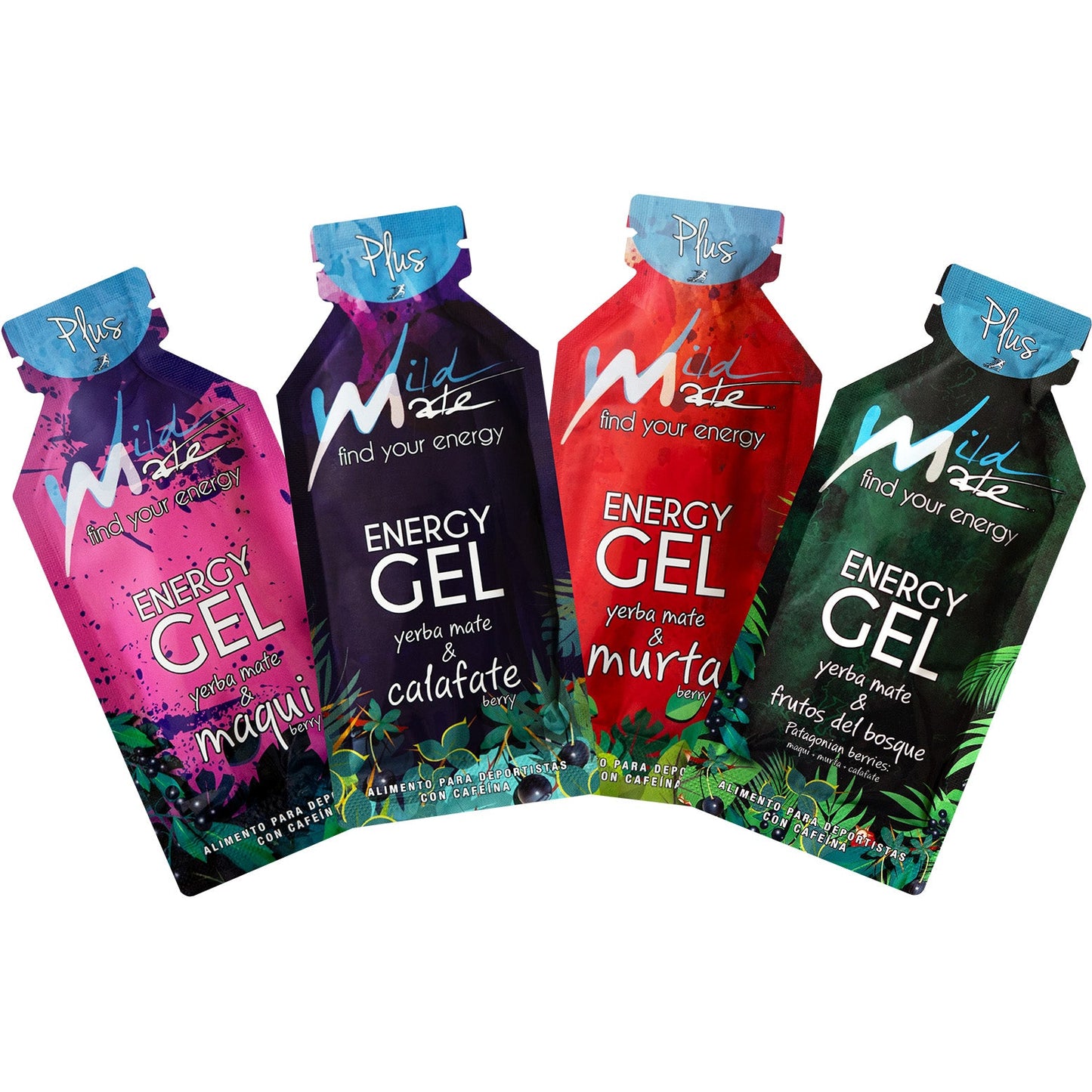 Gel energético Wildmate Plus Prime Maqui-Murta-Calafate-Frutos