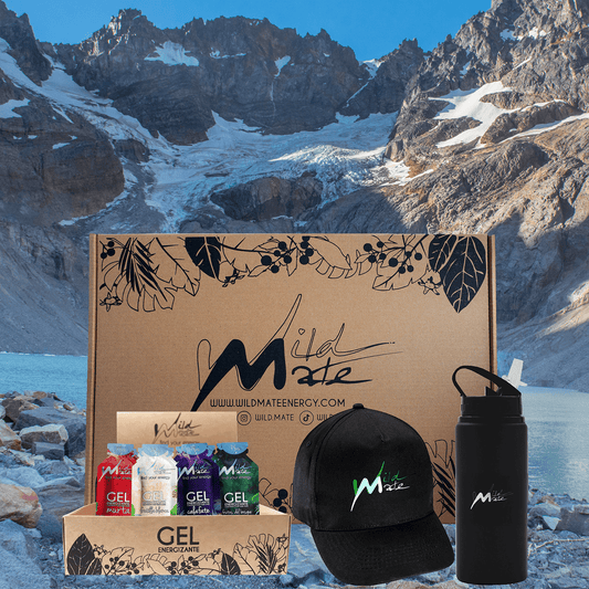 Wild Box: 48 geles, Jockey y Botella. Jockey negro y botella térmica.