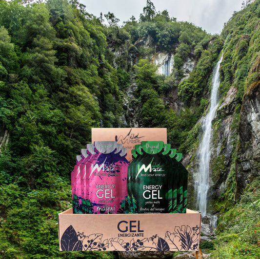 Caja de Gel energético Wildmate Original Pack: Maqui-Frutos del bosque