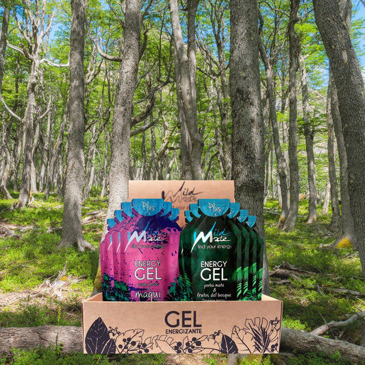 Caja de Gel energético Wildmate Plus Pack: Maqui-Frutos del bosque