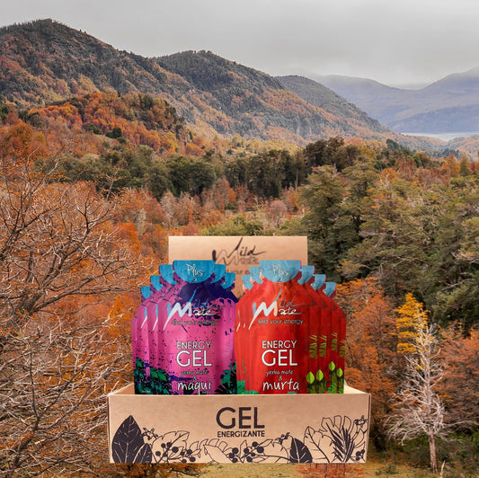Caja de Gel energético Wildmate Plus Pack: Maqui-Murta